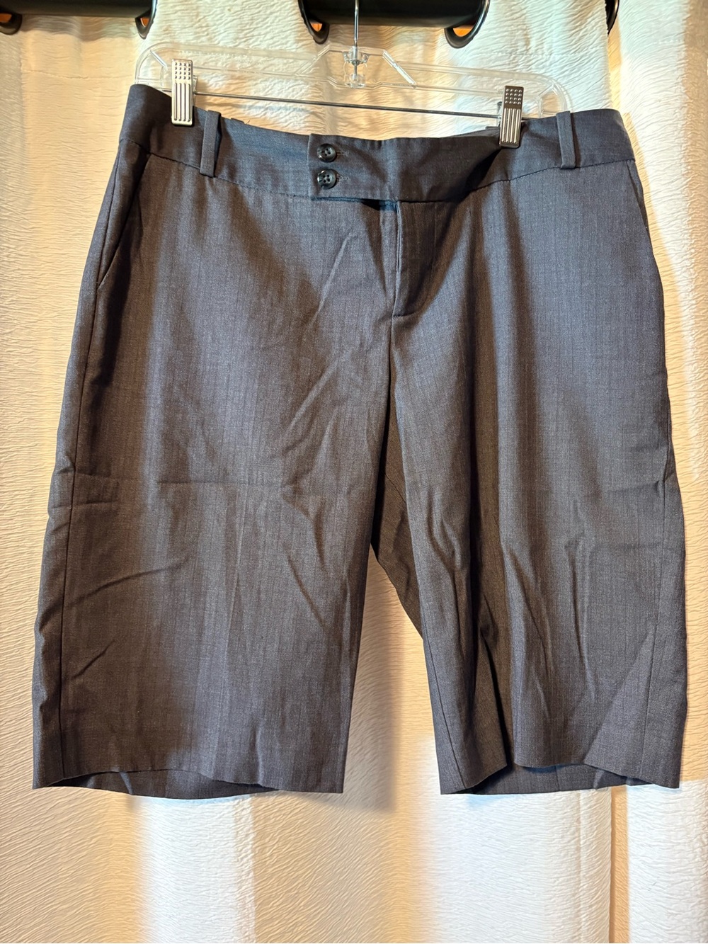Women’s Classic Gray Dress Shorts